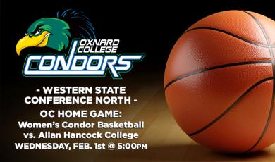 Western State Conference North: OC Women’s Basketball (Home Game) vs. Allan Hancock College