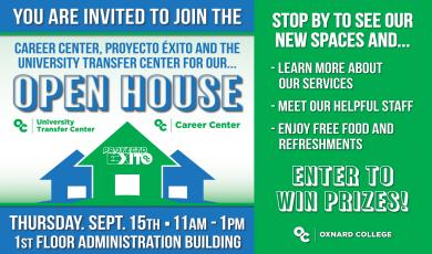 Career Center and University Transfer Center Grand Opening & Open House