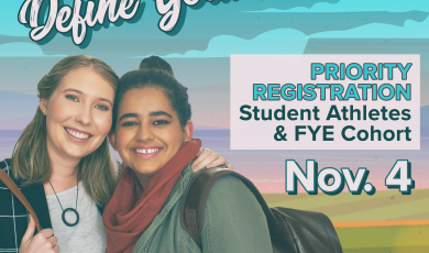 Priority registration: student athletes and FYE