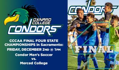 OC Men’s Soccer advances to the CCCAA Championships! OC Condors vs. Merced College (Away Game)