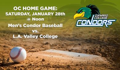 Men’s Baseball: OC Condors (Home Game) vs. L.A. Valley College