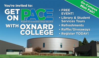 Get on PACE with Oxnard College!