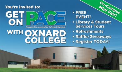 Get on PACE with Oxnard College!