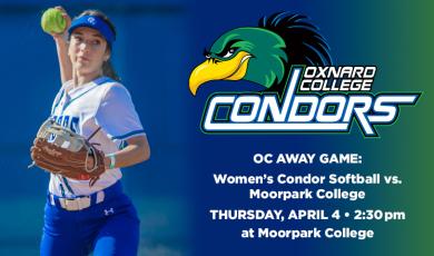 Women’s Softball: OC Condors (Away Game) vs. Moorpark College