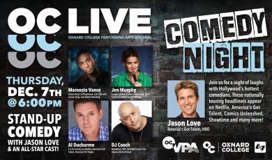 Stand-up Comedy Night with Jason Love and an All-Star Cast!
