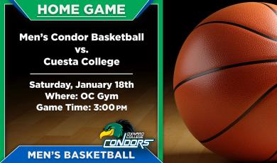 OC Men’s Basketball (Home Game) vs. Cuesta College