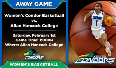 OC Women’s Basketball (Away Game) Double Header vs. Allan Hancock College