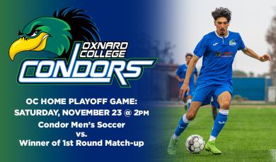 Men’s Soccer to Host SoCal Regionals on Saturday, Nov. 23rd