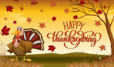 Thanksgiving Break – Campus Closed