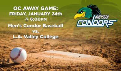 Men’s Baseball: OC Condors (Away Game) vs. L.A. Valley College