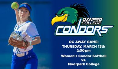 Women’s Softball: OC Condors (Away Game) vs. Moorpark College