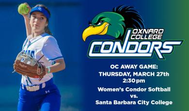 Women’s Softball: OC Condors (Away Game) vs. Santa Barbara City College