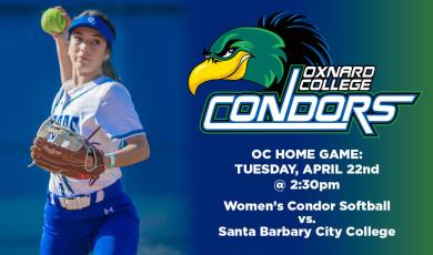 Women’s Softball: OC Condors (Home Game) vs. Santa Barbara City College