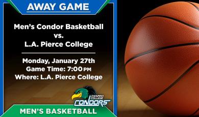 OC Men’s Basketball vs. L.A. Pierce College — rescheduled from 1/22