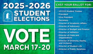 VOTE in the 2025 - 2026 Student Elections