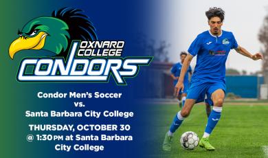 Men’s Soccer: OC Condors vs. Santa Barbara City College (Away Game)
