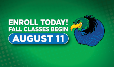 Fall Classes Begin August 11th