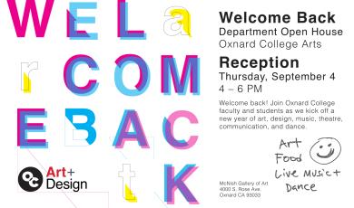 Welcome Back Open House and Student Art Exhibition