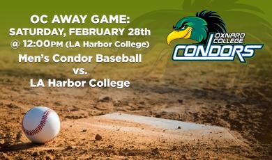 Men’s Baseball: OC Condors (Away Game) vs. L.A. Harbor College