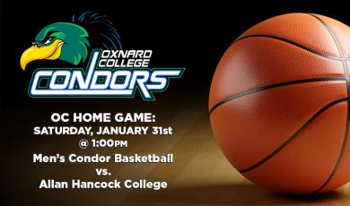 OC Men’s Basketball vs. Allan Hancock College (Home Game)
