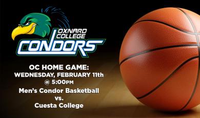 OC Men’s Basketball vs. Cuesta College (Home Game)