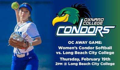 Women’s Softball: OC Condors (Away Game) vs. Long Beach City College