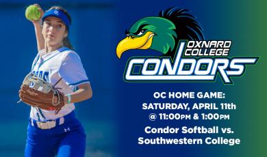 Women’s Softball: OC Condors (Home Game) vs. Southwestern College