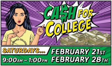 Cash for College Workshop on Feb. 21