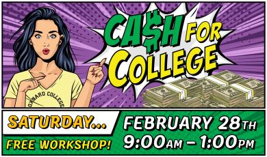 Cash for College Workshop on Feb. 28