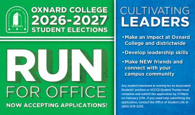 Run for Office in the 2026 - 2027 Student Elections