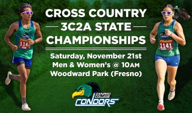 Men’s and Women’s Cross Country 3C2A State Championships – Away Event