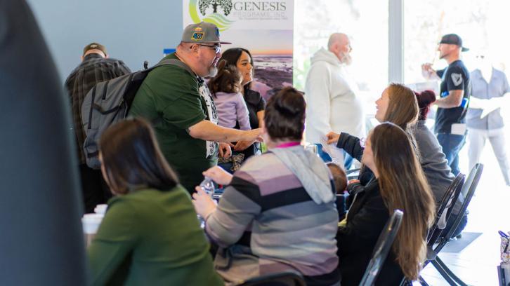 students attending 2024 ADS Job Fair