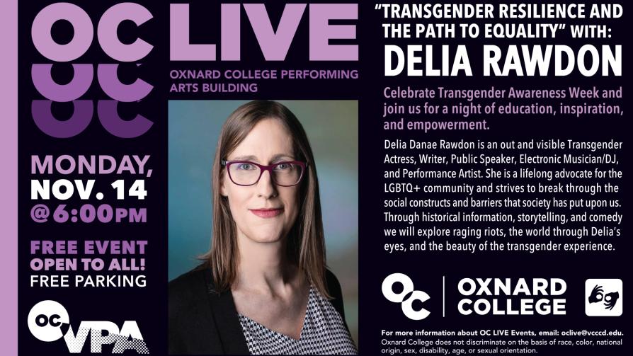 “Transgender Resilience and the Path to Equality” with Delia Rawdon