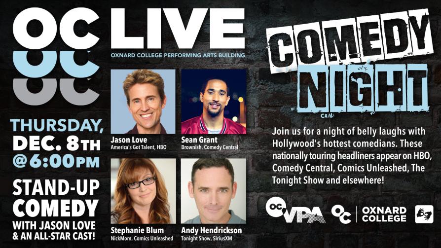 “Stand-up Comedy Night with Jason Love and an All-Star Cast!”