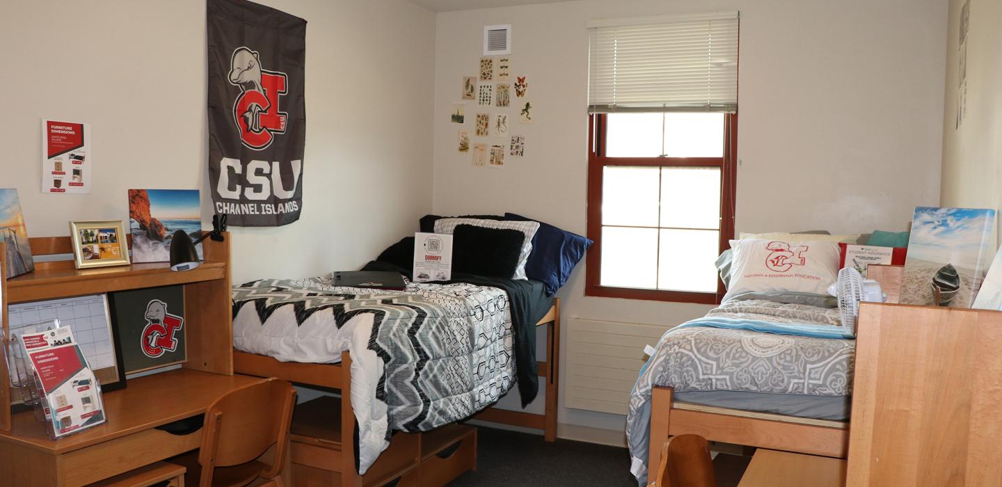 CSUCI Santa Rosa Village Bedroom Double Occupancy