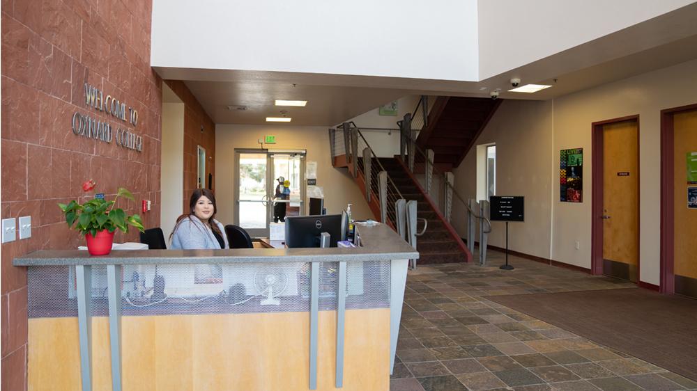 Administration building interior