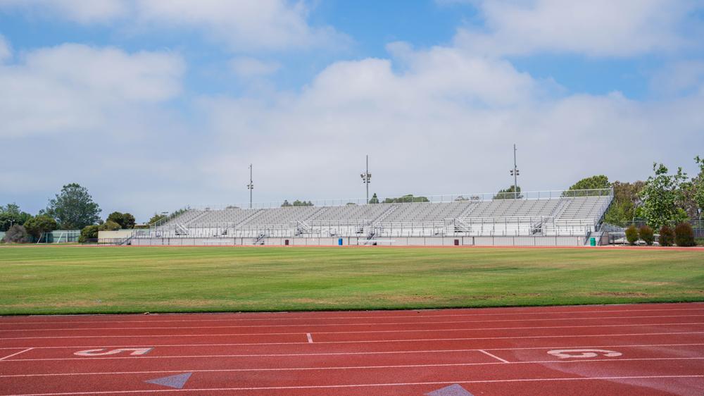 condor stadium bleachers and football field
