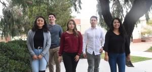 Oxnard College students that will be receiving the TRIO grant. 