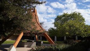 Gazebo in the liberal arts area of Oxnard College campus.