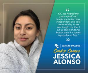 Oxnard College Condor Cameo Jessica Alonso